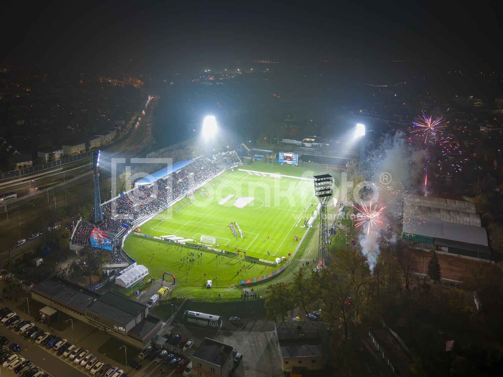 Ostatni mecz Odry Opole na stadionie przy ul. Oleskiej w Opolu 9.11.2024